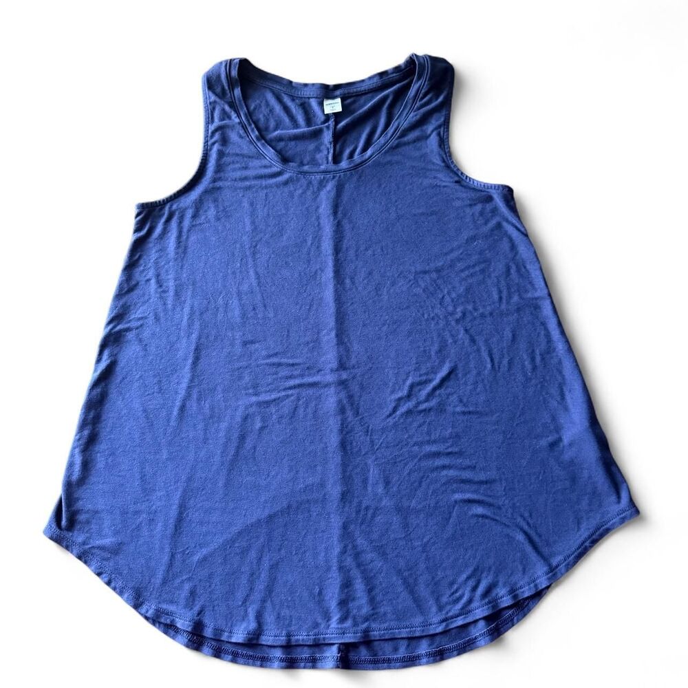 Old Navy Luxe navy blue tank top in size S